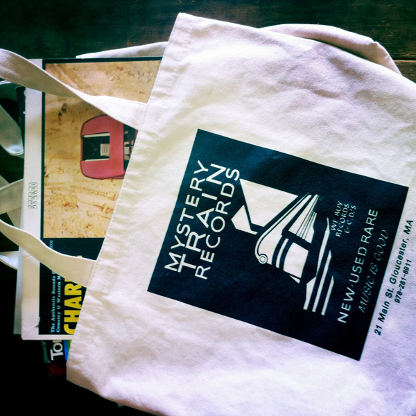 Mystery Train Records Tote Bags
